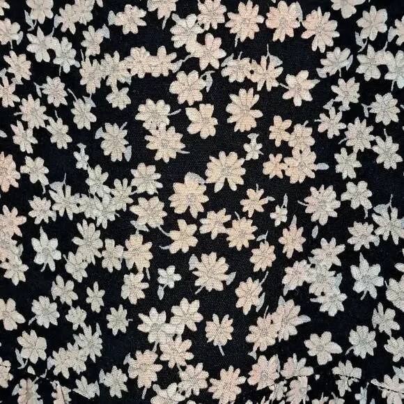 Zara Floral Tiered Prairie Dress w/Pockets Size XS - Picture 5 of 8